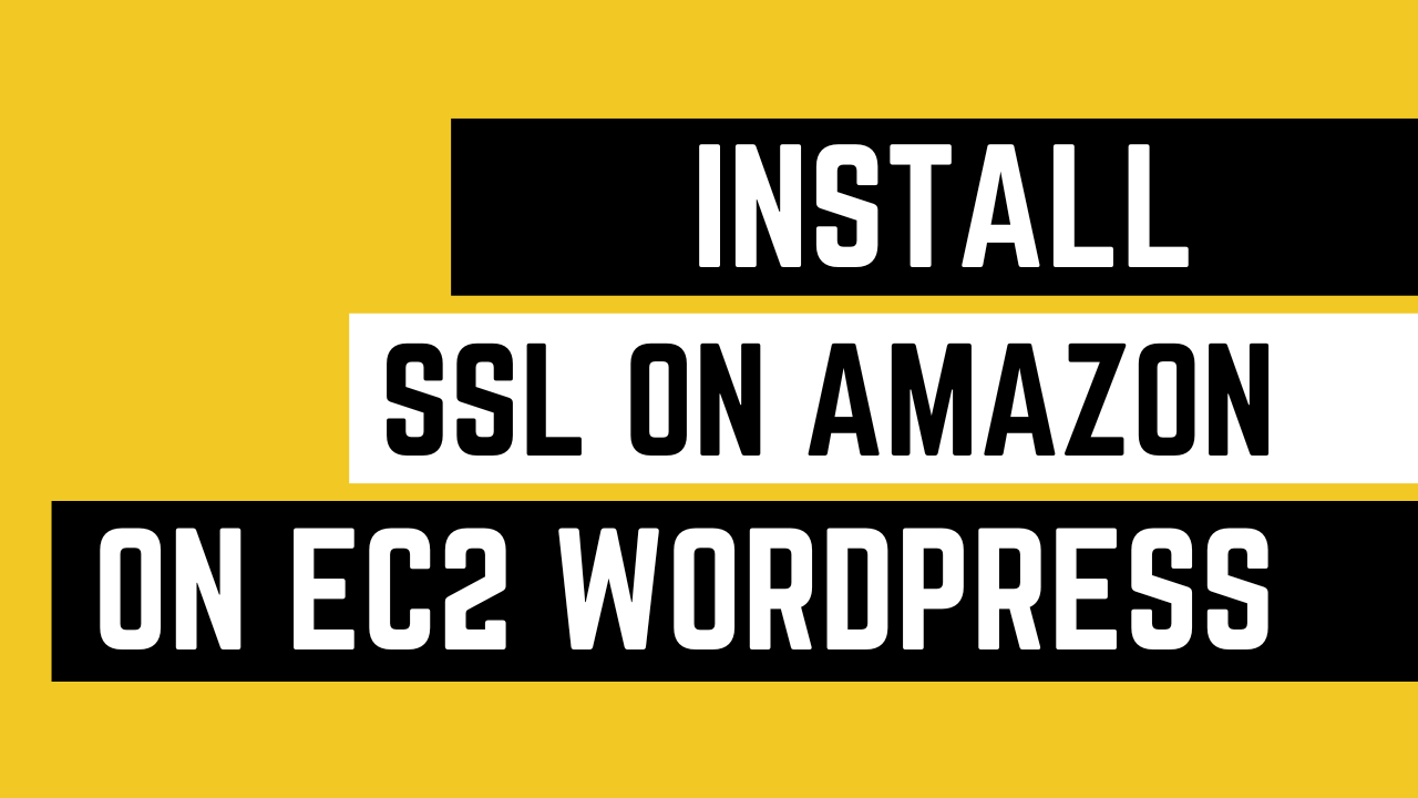 Install ssl on amazon ec2 wordpress