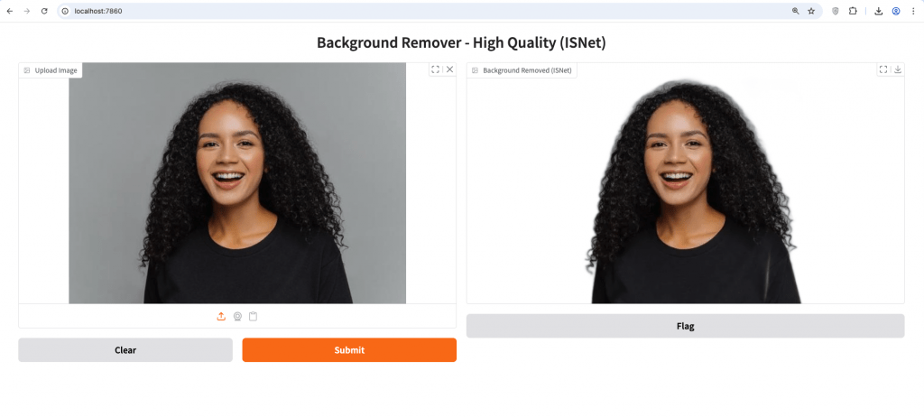 remove background from image