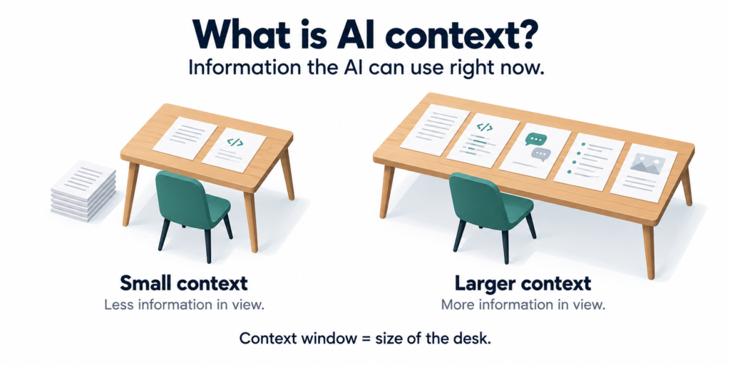  context meaning in terms of AI models